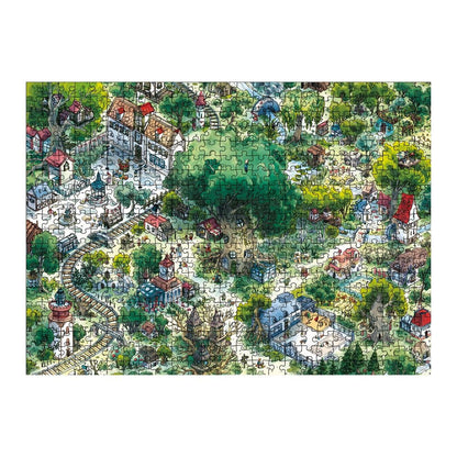 Mémoires de la forêt : Puzzle de Bellécorce (500 pièces)