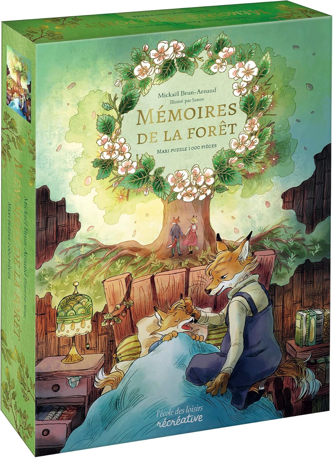 Mémoires de la forêt : Maxi-Puzzle collector (1000 pièces)