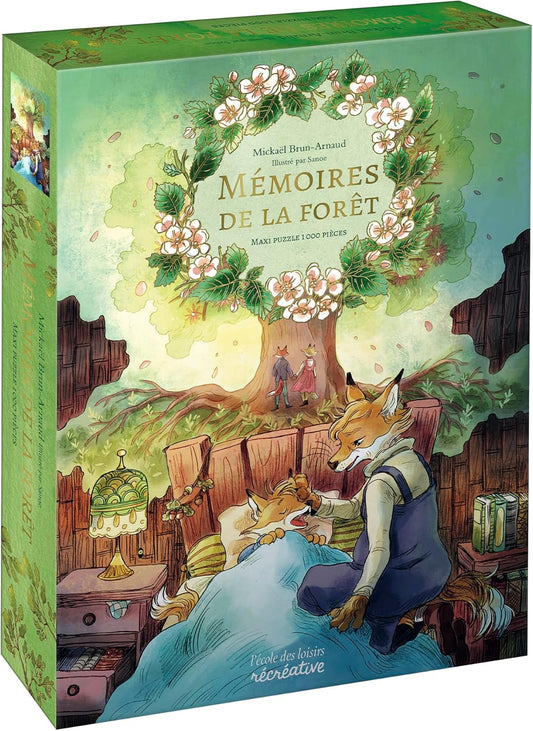 Mémoires de la forêt : Maxi-Puzzle collector (1000 pièces)