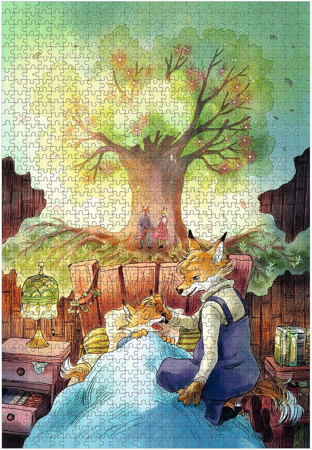 Mémoires de la forêt : Maxi-Puzzle collector (1000 pièces)