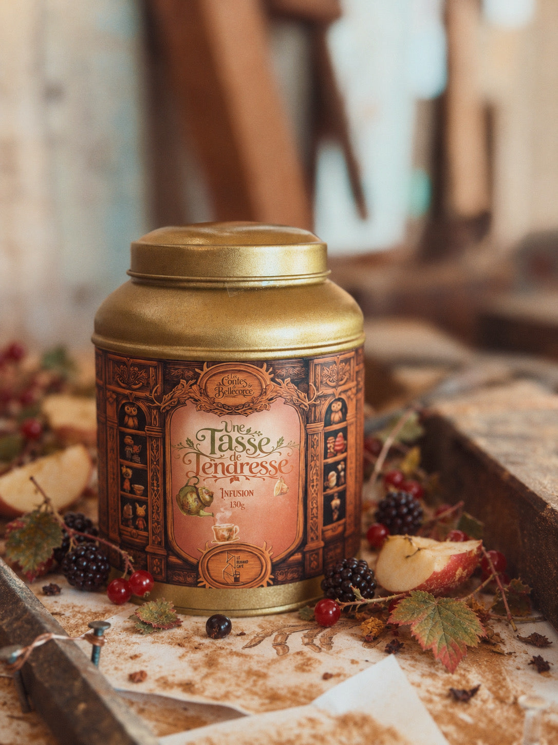 Infusion "Contes de Bellécorce" : Une Tasse de Tendresse (130g)